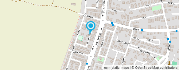 מפת הגעה אל שלי פרי - פיזיותרפיה התפתחותית