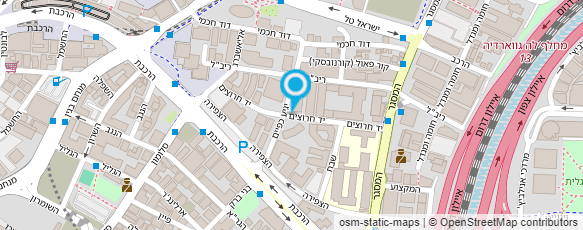 מפת הגעה אל יד חרוצים אירועים בתל אביב בע"מ