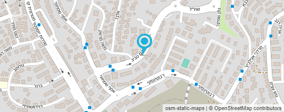 מפת הגעה אל הראל אזולאי עיצוב שיער