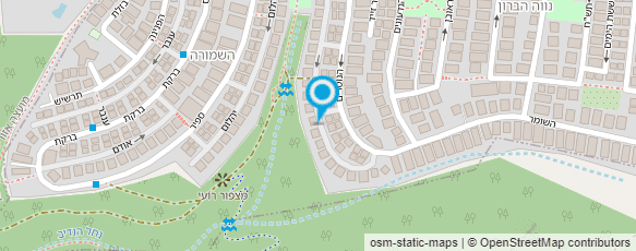 מפת הגעה אל אסתר סופר - הדרכת הורים