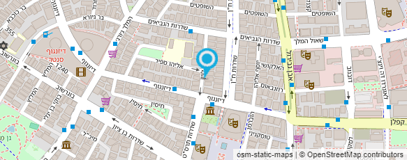 מפת הגעה אל צ'וקה - תענוגות טבעוניים