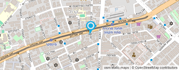 מפת הגעה אל דני הטכנאי שלי