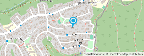 מפת הגעה אל יחפה-עיצוב פנים אקולוגי