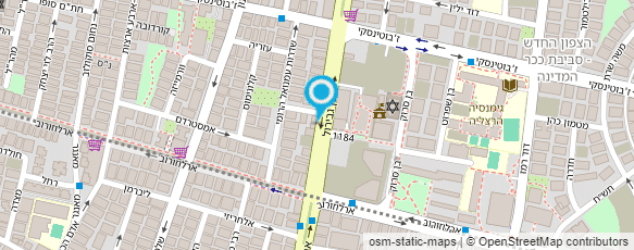 מפת הגעה אל יוגה למבוגרים