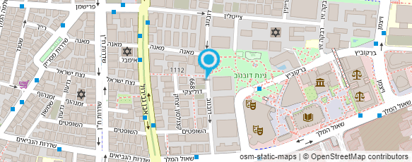 מפת הגעה אל ד"ר אייזנברג-רומנו גבי