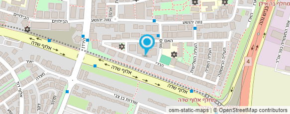 מפת הגעה אל מיכל אימוני - כושר לנשים