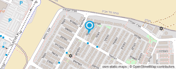 מפת הגעה אל שחר שטלריד-מאמנת אישית