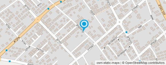 מפת הגעה אל המרכז הישראלי ל MBTI