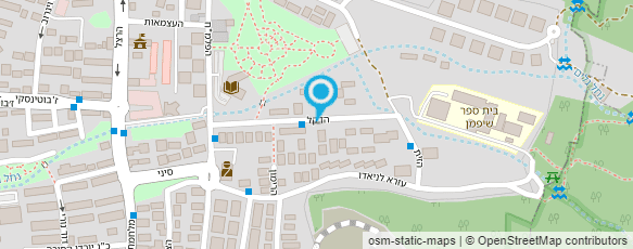 מפת הגעה אל אלעד גדי עיצוב שיער