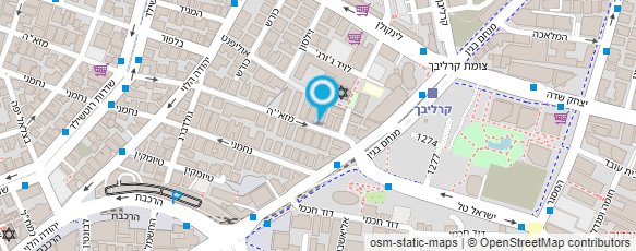 מפת הגעה אל ישי אורון - גרפיקאי