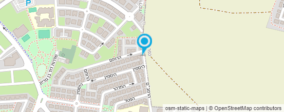 מפת הגעה אל קוסמת צבע- ענת מורוביץ כהן