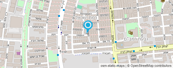 מפת הגעה אל אוסנת כהן מעצבת תכשיטים