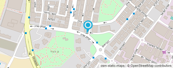 מפת הגעה אל חן אמסילי עיצוב שיער