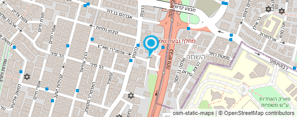 מפת הגעה אל א.א. צמיגים