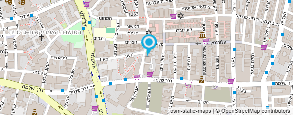 מפת הגעה אל רונן אור צרפתי - ניהול אמנים