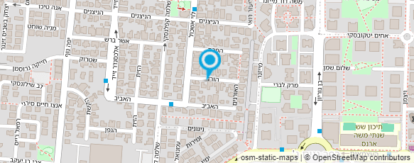 מפת הגעה אל סנדי פאר עיצוב פנים