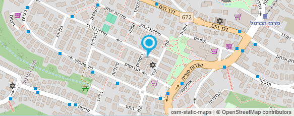 מפת הגעה אל ספא פנינה בכרמל