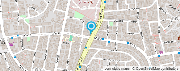 מפת הגעה אל קפה בנג'י