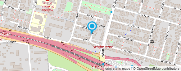 מפת הגעה אל בן קאופמן - מאמן שיקומי