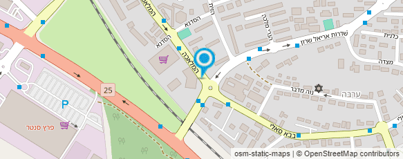 מפת הגעה אל יאש פרויקטים ובטיחות בע"מ