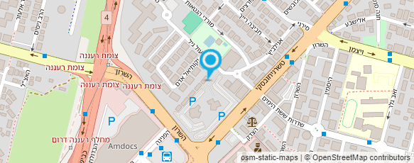 מפת הגעה אל דינה גולדמן-אימון לקידום הבריאות בדרך אחרת