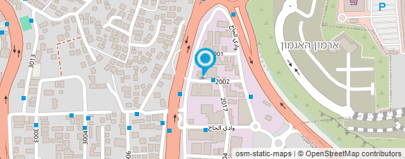 מפת הגעה אל מוסך עדנאן אבו זינה