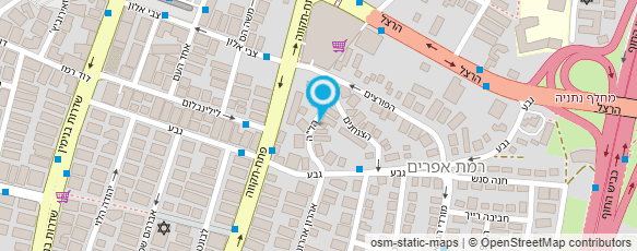 מפת הגעה אל אושרית קצנטיני-Ok