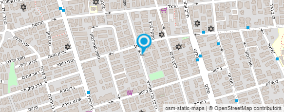 מפת הגעה אל מרינה צירולסקי פדיקור רפואי ומניקור