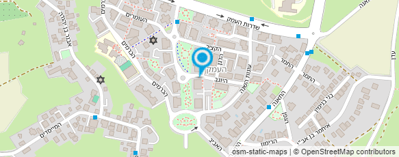 מפת הגעה אל סמדר גרובר -מדריכת כושר