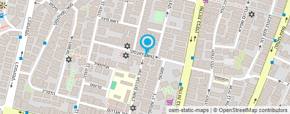 מפת הגעה אל מספרה בראש צעיר