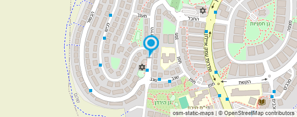 מפת הגעה אל אלון עוזי גופי תאורה