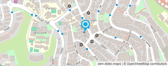 מפת הגעה אל מיכל רוזנבך תרפיה במוזיקה