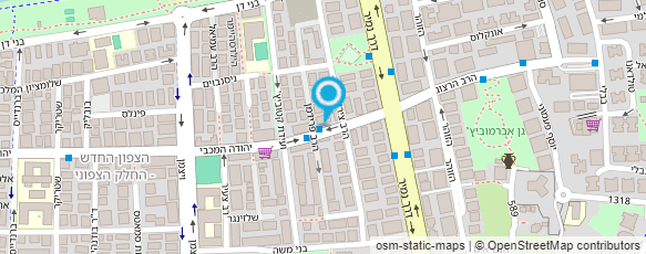 מפת הגעה אל המספרה הניו-יורקית Hair Couture