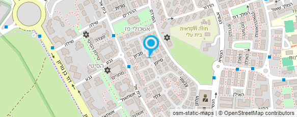 מפת הגעה אל ניצנית שיקום תנועה