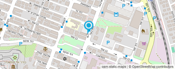 מפת הגעה אל אמריקן פיצה