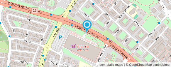 מפת הגעה אל טבע נאות