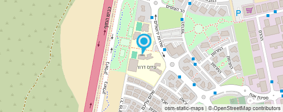 מפת הגעה אל קפה לוצ'י