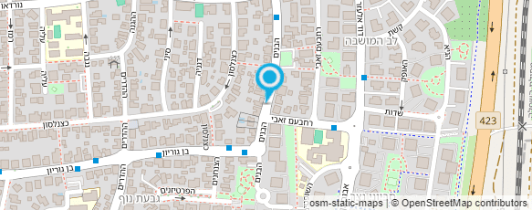 מפת הגעה אל פנינה ניקיון חדרי מדרגות