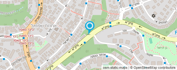 מפת הגעה אל עדי הרשקו  - עיצוב שיער