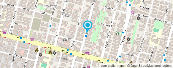 מפת הגעה אל יפעת פורת - שירותי ניהול לעסקים