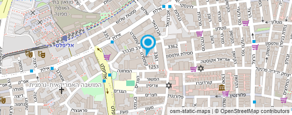 מפת הגעה אל הדס אביקזר MOTIF