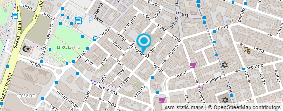 מפת הגעה אל אוניקה - רפואה משלימה לבע"ח