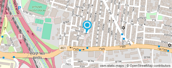 מפת הגעה אל דניאל מאמן כושר אישי