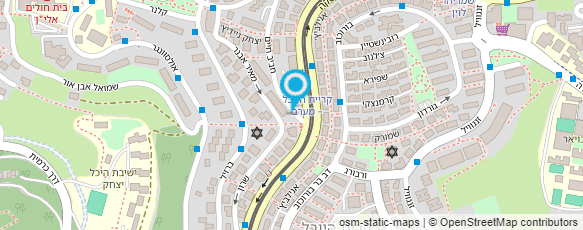 מפת הגעה אל טכנאי מחשבים - שמעון