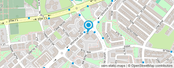 מפת הגעה אל שירה סינגולדה אדריכלות ועיצוב פנים