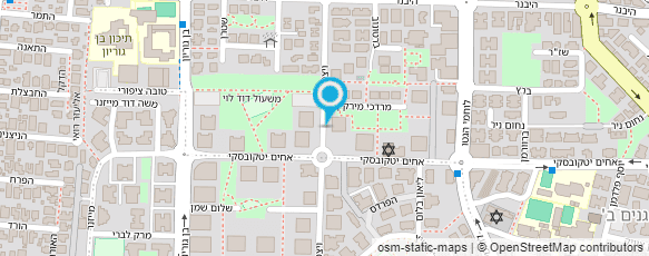 מפת הגעה אל פזיה רגב - סדנאות צחוק