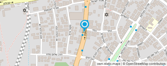 מפת הגעה אל סטודיו מוטי לוי