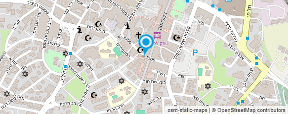 מפת הגעה אל ששה בשוק