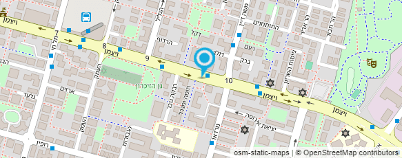 מפת הגעה אל naor saka עיצוב שיער מפת הגעה אל naor saka עיצוב שיער