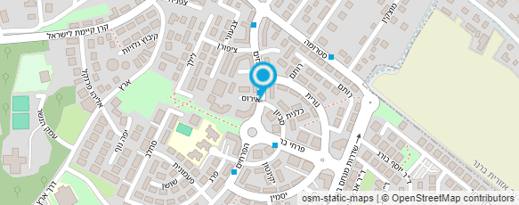 מפת הגעה אל עדנה לאהבה